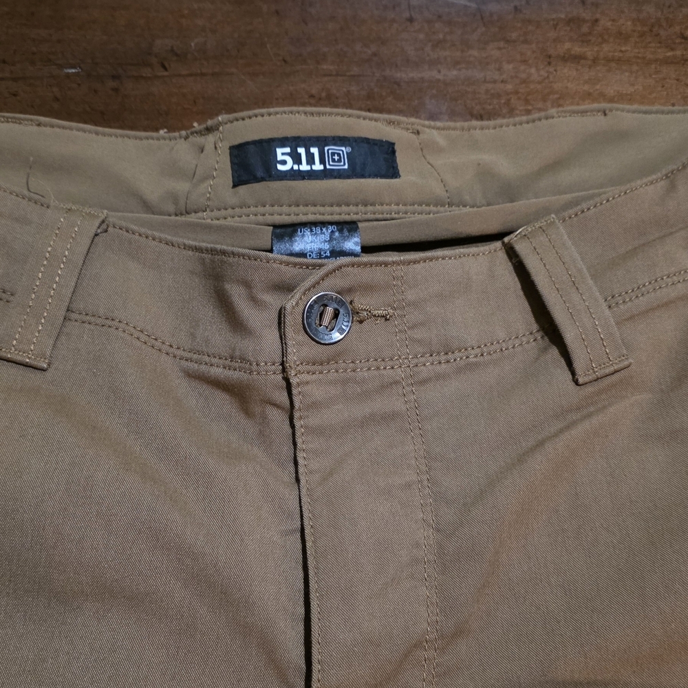 5.11 Tactical Men's Tan Tactical Pants 38W 30L